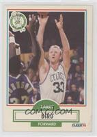 Larry Bird (Black Line Under Biographical Information) [EX to NM]