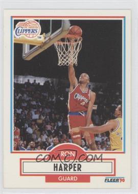 1990-91 Fleer - [Base] #86.1 - Ron Harper (Black line on back)