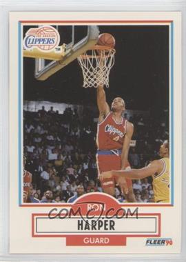 1990-91 Fleer - [Base] #86.1 - Ron Harper (Black line on back)