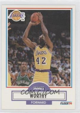 1990-91 Fleer - [Base] #97 - James Worthy