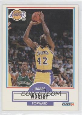 1990-91 Fleer - [Base] #97 - James Worthy