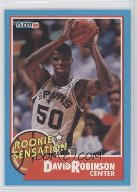 1990-91 Fleer - Rookie Sensation #1 - David Robinson