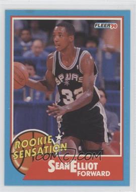 1990-91 Fleer - Rookie Sensation #2 - Sean Elliott [EX to NM]