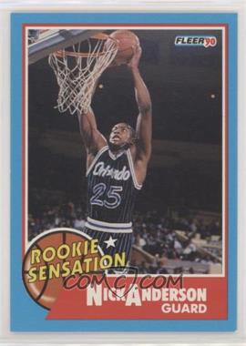 1990-91 Fleer - Rookie Sensation #7 - Nick Anderson