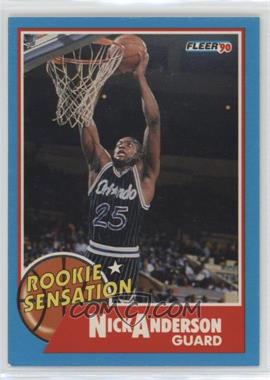 1990-91 Fleer - Rookie Sensation #7 - Nick Anderson