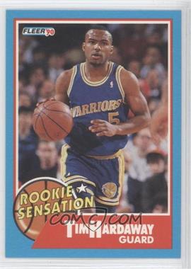 1990-91 Fleer - Rookie Sensation #8 - Tim Hardaway