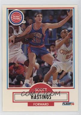 1990-91 Fleer Update - [Base] #U-30 - Scott Hastings