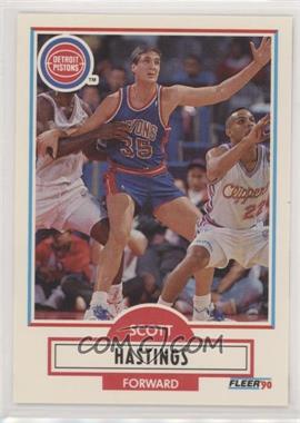 1990-91 Fleer Update - [Base] #U-30 - Scott Hastings