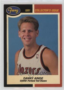 1990-91 Franz Portland Trail Blazers - [Base] #10 - Danny Ainge [Poor to Fair]