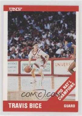 1990-91 Hall of Fame Cards UNLV Runnin' Rebels - [Base] #5 - Travis Bice