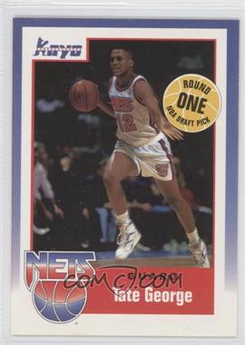 1990-91 Kayo Breyers New Jersey Nets - [Base] #7 - Tate George