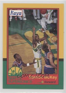 1990-91 Kayo Seattle Supersonics - [Base] #3 - Derrick McKey