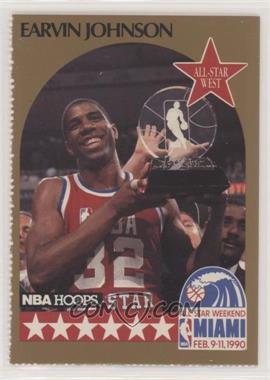 1990-91 NBA Hoops - All-Star Sheet Perforated Singles #_MAJO - Magic Johnson