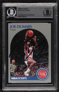 1990-91 NBA Hoops - [Base] #103 - Joe Dumars [BAS BGS Authentic]