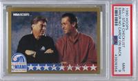 All-Star Game - Chuck Daly, Pat Riley (No Card Number) [PSA 9 MINT]