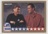 All-Star Game - Chuck Daly, Pat Riley (No Card Number)