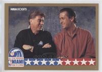 All-Star Game - Chuck Daly, Pat Riley (No Card Number)