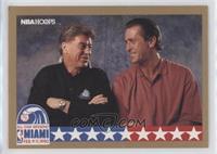All-Star Game - Chuck Daly, Pat Riley (No Card Number) [EX to NM]