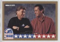 All-Star Game - Chuck Daly, Pat Riley (No Card Number)