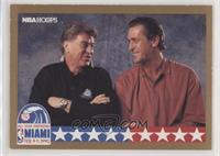 All-Star Game - Chuck Daly, Pat Riley (Card #13 on Back)