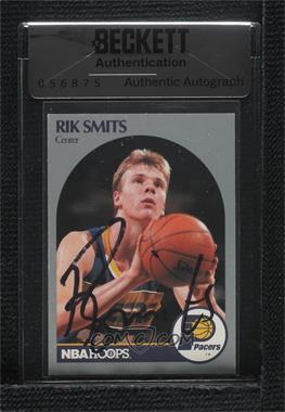 1990-91 NBA Hoops - [Base] #139 - Rik Smits [BAS Beckett Auth Sticker]