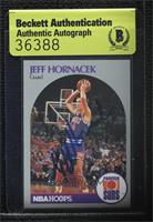 Jeff Hornacek [BAS Beckett Auth Sticker]