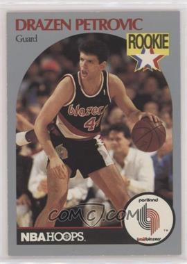 1990-91 NBA Hoops - [Base] #248 - Drazen Petrovic [EX to NM]