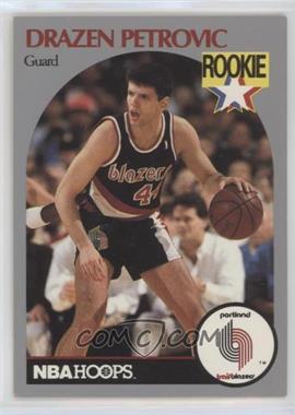 1990-91 NBA Hoops - [Base] #248 - Drazen Petrovic [EX to NM]