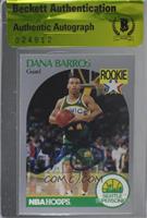 Dana Barros [BAS Certified Beckett Auth Sticker]