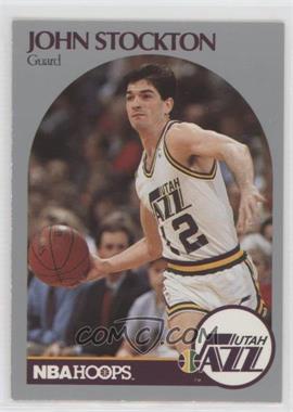 1990-91 NBA Hoops - [Base] #294 - John Stockton [EX to NM]