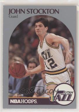 1990-91 NBA Hoops - [Base] #294 - John Stockton [EX to NM]