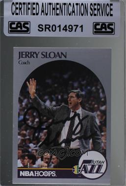 1990-91 NBA Hoops - [Base] #330 - Jerry Sloan [CAS Certified Sealed]
