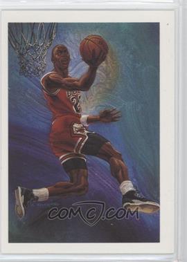 1990-91 NBA Hoops - [Base] #358 - Art Card Team Checklist - Michael Jordan