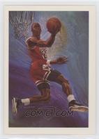 Art Card Team Checklist - Michael Jordan