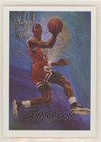 Art Card Team Checklist - Michael Jordan