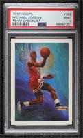 Art Card Team Checklist - Michael Jordan [PSA 9 MINT]