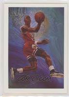 Art Card Team Checklist - Michael Jordan