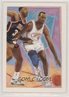 Art Card Team Checklist - Danny Manning [EX to NM]