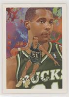 Art Card Team Checklist - Alvin Robertson [EX to NM]