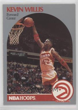 1990-91 NBA Hoops - [Base] #37 - Kevin Willis [EX to NM]