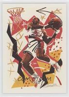 Art Card Team Checklist - Clyde Drexler