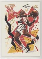 Art Card Team Checklist - Clyde Drexler