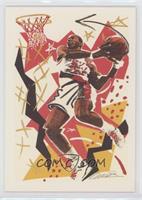 Art Card Team Checklist - Clyde Drexler