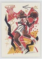 Art Card Team Checklist - Clyde Drexler