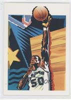 Art Card Team Checklist - David Robinson (Complete Basketball Shows)