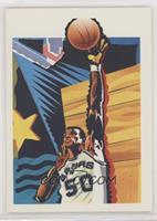 Art Card Team Checklist - David Robinson (Complete Basketball Shows)