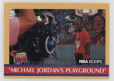 1990-91 NBA Hoops - [Base] #382 - Inside Stuff - Michael Jordan