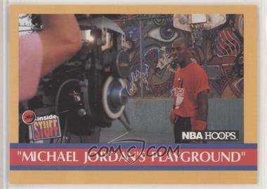 1990-91 NBA Hoops - [Base] #382 - Inside Stuff - Michael Jordan