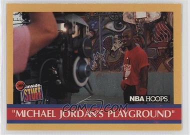 1990-91 NBA Hoops - [Base] #382 - Inside Stuff - Michael Jordan