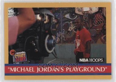 1990-91 NBA Hoops - [Base] #382 - Inside Stuff - Michael Jordan